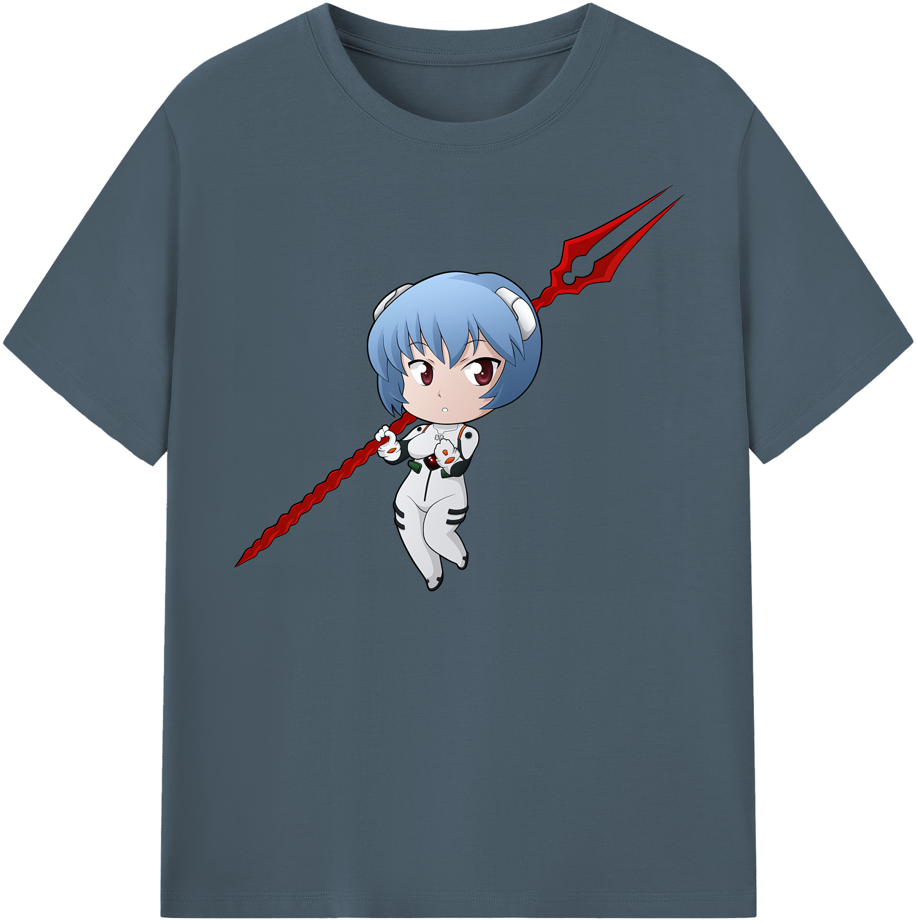（画像用） EVA 新世紀エヴァンゲリオン 綿100％半袖Tシャツ（フロントプリント）